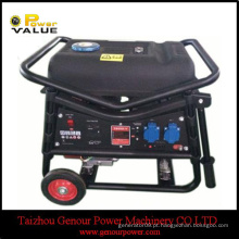 China Power 168F-1 motor 2.5kw Gerador de gasolina PLG GAS início elétrico COM BATERIA cobre WIRE